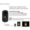 Club 3D Mobilus kelioninis įkroviklis USB-C/PPS 65W CLUB3D