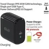 Club 3D Mobilus kelioninis įkroviklis USB-C/PPS 65W CLUB3D