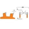 Diskas frezavimo 100X3.96X22 Z8 ATB, CMT