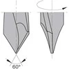 Grąžtas medienai CMT; S=10 mm; D=4 mm