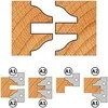 Frezavimo galva CMT 694.015.35; 132x48x35 mm