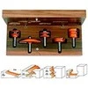 Frezų rinkinys CMT for kitchen; 12 mm; profile C; 5 dalys