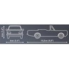 COBI CARS Opel RekordC 1700L Cabriolet 140kl 24599