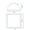 Pavėsinė Coleman Event Shelter Pro L, 3.65x3.65m