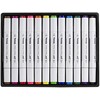 Žymekliai eskizams dvipusiai Colorino Artist 12 spalvų