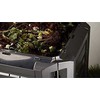 PROSPERPLAST kompostavimo dėžė Juoda 1600L 261 x 83 x 72cm