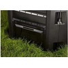 PROSPERPLAST kompostavimo dėžė Juoda 1600L 261 x 83 x 72cm