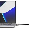 Linka zabezpieczająca Compulocks Compulocks Ledge Lock Adapteris, skirtas MacBook Pro 16" M1, M2 ir M3 su raktu Cable Lock - saugos spynos adapteris - su spynos cilindru - skirtas Apple MacBook Pro 16 (M1, M2)