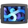 Laikiklis Compulocks Compulocks iPad Air 10,9" Space Enclosure Wall Mount - tvirtinimo komponentas (korpusas) - planšetiniam kompiuteriui - Juodas - ekrano dydis: 27,7 cm (10,9") - stovo tvirtinimas - Apple 10,9 colių iPad Air (4 karta, 5 karta)