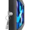 Laikiklis Compulocks Compulocks iPad Air 10,9" Space Enclosure Wall Mount - tvirtinimo komponentas (korpusas) - planšetiniam kompiuteriui - Juodas - ekrano dydis: 27,7 cm (10,9") - stovo tvirtinimas - Apple 10,9 colių iPad Air (4 karta, 5 karta)