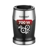 Concept SM3390 plakiklis 1.2 L Immersion plakiklis 700 W Juodas, Nerūdijantis plienas