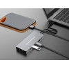 Adapteris AV Conceptronic CONCEPTRONIC Dock USB-C->HDMI,2.5GbE,USBC/3.0,100WPD0.18m gr