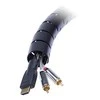 CONNECT IT kabelių valdymo vamzdis WINDER, 2,5m x 20mm, juodas (kabelio tvarkyklė)