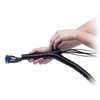 CONNECT IT kabelių valdymo vamzdis WINDER, 2,5m x 20mm, juodas (kabelio tvarkyklė)