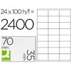 Q-Connect Lipnios etiketės, 70x35 mm (24)
