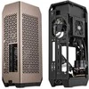 Cooler Master Ncore 100 MAX Mini-ITX Tower, Glass Window - bronzinės spalvos
