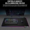 Pelės kilimėlis žaidimams Corsair MM700 RGB Extended Mouse Pad, 930mm x 400mm x 4mm