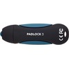 CORSAIR Flasch Padlock3 64GB saugus USB3.0 atmintukas su klaviatūra Saugus 256 bitų aparatinės įrangos AES šifravimas