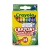 Crayola, Inc. CRAYOLA kreidelės Crayons, 24vnt., 0024