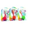 Croci Spa FLYING BALL žaislas katei ant gumytės 4cm 3vnt