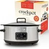 Crock-Pot CSC112X 6.5-litre slow cooker (sidabrinis)