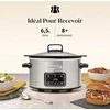 Crock-Pot CSC112X 6.5-litre slow cooker (sidabrinis)
