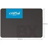 Crucial | BX500 | 1000 GB | SSD sąsaja SATA | Skaitymo greitis 540 MB/s | Rašymo greitis 500 MB/s