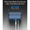 Belaidis Maršrutizatorius - Cudy AX3000 Gigabit Ethernet Wi-Fi 6 Mėlynas
