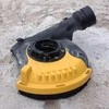 Apsauginis gaubtas su dulkių nusiurbimu kampiniams šlifuokliams DeWalt DWE46150