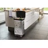 Šiukšlių dėžė. su Curver Kitchen pedalu sidabru