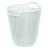 Keter CURVER ŠIUKŠLIŲ DĖŽĖ POPIERIUI KNIT 7L / KREMINĖ