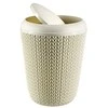 Keter CURVER ŠIUKŠLIADĖŽĖ 6L KNIT 7L/KREMINĖ