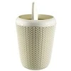 Keter CURVER ŠIUKŠLIADĖŽĖ 6L KNIT 7L/KREMINĖ