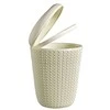 Keter CURVER ŠIUKŠLIADĖŽĖ 6L KNIT 7L/KREMINĖ