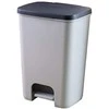 Šiukšlių dėžė CURVER Essentials, su pedalu, pilkos sp., h43 x 30 x 29 cm., 20 L