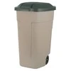 Keter CURVER WASTE BIN 110L BEIGE/Žalias