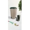 Keter CURVER WASTE BIN 110L BEIGE/Žalias