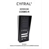 CYFRAL COSMO 1 NUOMININKO DOMOFONAS JUODA KASETĖ / JUODA UNITELEFONAS