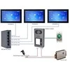 Dahua Technology Co IP domofono monitorius 7 colių, PoE, veikia tik SIP protokolu, juodas