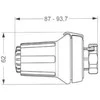 Termostatinė galva Danfoss, RAS-CK 5025 (5-26°C)