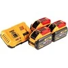 Priedų rinkinys DeWalt DCB118X3; 18/54 V; 3x9,0 Ah + pakrovėjas DCB118