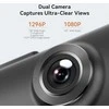 DDPAI N1 Dual 1296p + 1080p Dash Camera - vaizdo registratorius su galinio vaizdo kamera