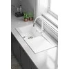 Virtuvinė plautuvė Deante Sabor ZCB_A113, Bianco