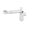 Sifonas Deante butelis Space Saver 5 / 4 "DN32 taupo erdvę su baltu plėtiniu (NHC 633K)