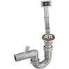 Sifonas plieninėms plautuvėms Deante ZXY_9921, Steel