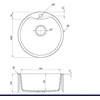 Virtuvinė plautuvė Deante Twist ZHC_3803, Decor