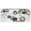 Atmosphera Sienų apdaila DECO, metalas, 93x43 cm, pilkai auksinis