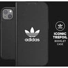 Adidas OR Booklet Dėklas BASIC Apple iPhone 136,1″ juodos spalvos baltos spalvos 47086