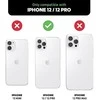 Apple iPhone 12 / 12 Pro Adidas OR Snap dėklas Graphic violetinės spalvos