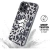 Apple iPhone 13 Pro Max Adidas OR Snap dėklas Leopard pilkos spalvos
